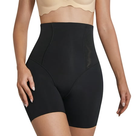 

CtriLady Waist Trainer Shapewear for Women High-waist Panties Tummy Control Butt Lifter Shorts Stomach Girdle Body Shaper Underwear(Black 3X-Large)
