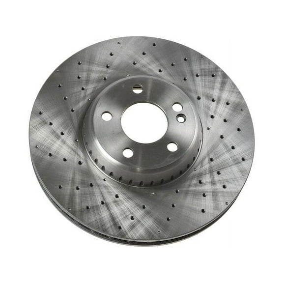 Front Brake Rotor - Compatible with 2015 - 2021 Mercedes-Benz C300 2016 2017 2018 2019 2020