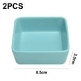 thumbnail image 2 of Cuenco para hámster, cuenco de agua de cerámica para cobayas, plato de comida para animales pequeños, para hámster sirio, conejo, jerbo, chinchilla, erizo, rata planeadora del azúcar (2 unidades), 2 of 5
