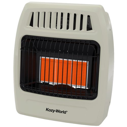 DuraHeat Kozy World 18,000 BTU Natural Gas Infrared Wall Mounted Heater