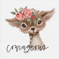 thumbnail image 2 of Great Art Now Courageous Deer by Valerie Wieners, Canvas Wall Art, 24W x 24H, 2 of 2