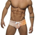 thumbnail image 2 of kamemir Swim Trunks Men Mens Swimsuit Men Swimwear Swim Briefs Bikini Board Surf Shorts Trunks Swimsuits Orange,XL, 2 of 4