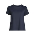 thumbnail image 3 of Avia Women’s and Women's Plus Perforated Performance T-Shirt with Short Sleeves, Sizes XS-4X, 3 of 6