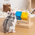 thumbnail image 7 of Product Classification Hamster Toys Enrichment Wooden Puzzle Cube for Interactive Whimsy and Chew, 7 of 7