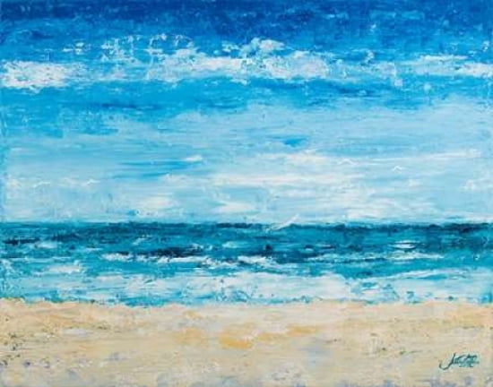 Crashing Waves Canvas Art - Julie DeRice(22X28)
