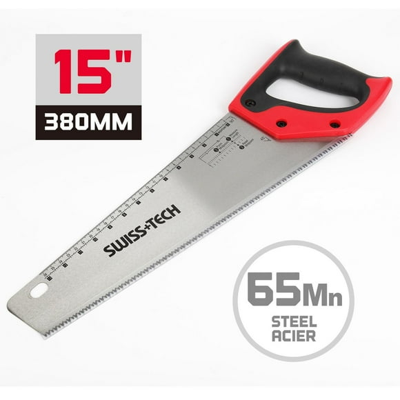 Swiss Tech 15" Handsaw, 7 Points per inch