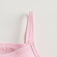 thumbnail image 7 of WUANDIXFA Sports Bras Girls Seamless Training Bra Double Layer with Adjustable Strap First Bras Cami Crop,Light Pink,7-8 Years, 7 of 7
