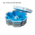 thumbnail image 4 of Molde de cubitos de hielo Worallymy molde para hacer bolas de hielo antiadherente de silicona herramienta para hacer cubos de bebidas DIY hexagonales Worallymy JD735810642, 4 of 7