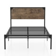 thumbnail image 2 of Drvo Metal Platform Bed, Full, Dark Brown, 2 of 6