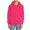 Hot Pink_002, variant on SUXIAN Hoodie Kids Solid Long Sleeve Front Pocket Pullover Lined Casual Cozy Outerwear For Toddler To Boys Pullover Hoodie Blue_001 12-13 Years