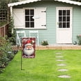 thumbnail image 5 of Merry Christmas Garden Flag Double Sided Polyester Outdoor Decorative Yard Banner with Santa Holly Design for Holiday Lawn Patio Decor 12.5 x 18 Inch#23731, 5 of 6