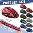 thumbnail image 3 of 10 Pcs Headbands Athletic Sweatbands,Kids Breathable Headbands , Elastic Sweat Headband for Girls Boys child Football Basketball Running Exercise, 3 of 6
