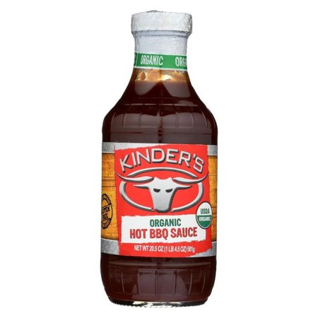 KINDERS SAUCE BBQ HOT ORG 20.5 OZ - Pack of 6