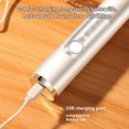 thumbnail image 4 of fastboy ABS Handheld Milk Frother Mixer Stick With Interchangeable Heads For Customized Foam 304 Stainless white, 4 of 5