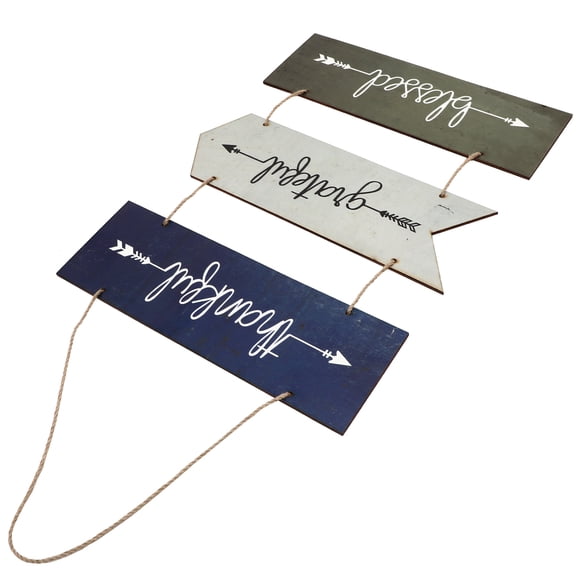 Letrero rústico para colgar en la pared, decoración de estilo vintage, colgante de madera, arte de pared, decoración para el hogar, granja