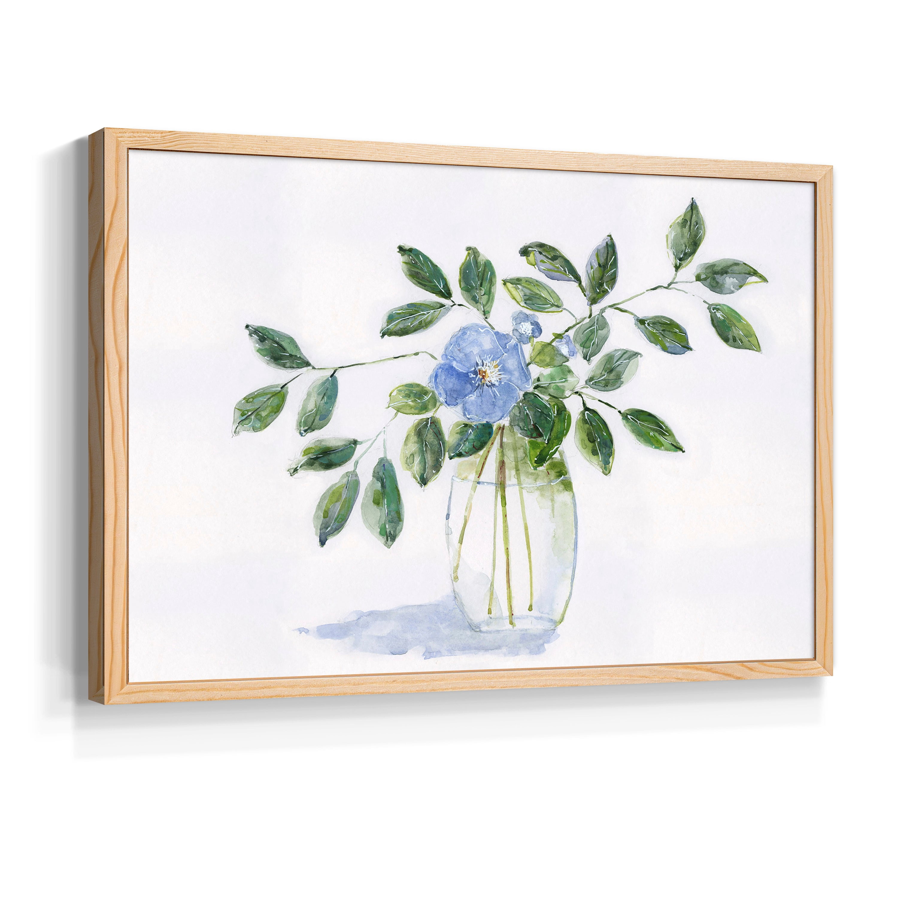 Rustic Simplicity II by Sally Swatland - Restickable Framed Giclée Print