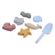 thumbnail image 3 of Baby Silicone Beach Toys, Sand Toy Set Including Silicone Bucket, Animal Model, Sand Shovel and Blue String, 3 of 4