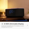 thumbnail image 6 of Alarm Clock Bluetooth FM Radio: 10W Stereo Sound Speaker - Fast Wireless Charging for iPhone Samsung - Dimmable Clock Radio for Bedroom, 6 of 8