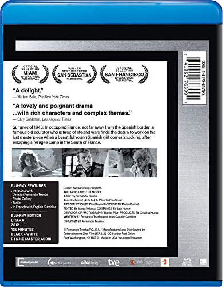 The Artist and the Model (Blu-ray), Cohen Media Group, Drama