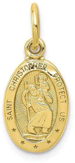 Jewelry Christopher Pendant 10k Yellow 