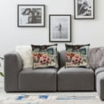 thumbnail image 2 of nygtbtfer Pillow Covers Set of 2 Fresh Flower Home Decorations for Sofa Couch Outdoor Living Room White, 2 of 7