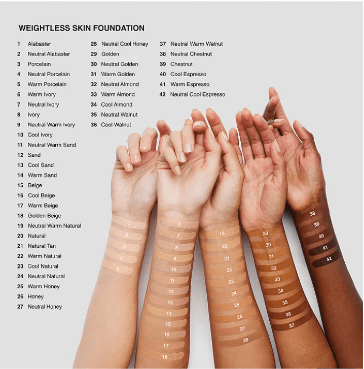 Bobbi Brown Weightless Skin Foundation SPF15 (0.44 fl oz/ 13ml) - C-036 Cool Sand