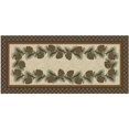 thumbnail image 1 of Mayberry Rug CC20678 20X44 20 x 44 in. Cozy Cabin Broken Printed Nylon Kitchen Mat & Rug, Branch, 1 of 1