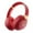 Red, variant on KQJQS Bluetooth Headset with RGB Lights, Wireless & Wired Stereo, Foldable Design, Soft Memory Earmuffs, 50-Hour Battery, Compatible with Phones & Tablets