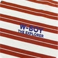thumbnail image 5 of WAYUTE Boys Tshirts Short Sleeve Crewneck Striped Graphic Tee Shirt for Toddler Kids Versatile Comfort Daily Wear Summer Casual, 5 of 7
