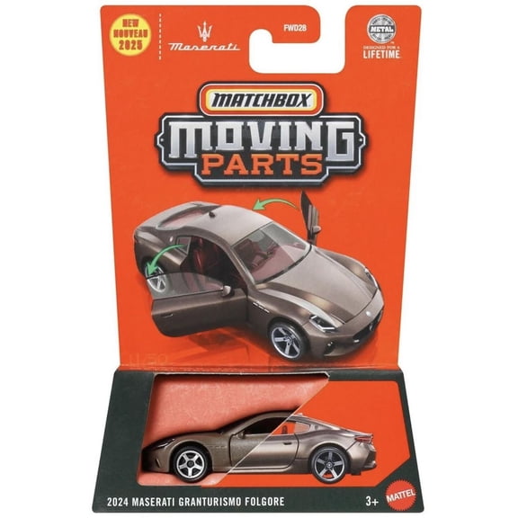 Matchbox 2024 Maserati Granturismo Folgore Moving Parts New 2025