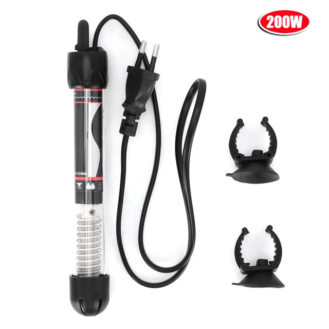 HX-906 Mini varilla calefactora para acuario, sumergible, calentador de agua ajustable, enchufe europeo de 220-240V(200W)