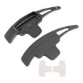 thumbnail image 4 of Levas de cambio de volante para Mercedes-Benz A C E ML 12-15, aluminio negro, 4 of 11