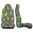 thumbnail image 3 of Xecao Cactus In Pots Print Car Seat Cover in That Fits Most Cars, Vans, SUVs, and Trucks., 3 of 7