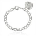 thumbnail image 1 of BuleStore Bangle Chain Bracelet New Women Jewelry Sterling Silver Charm, 1 of 5