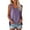 Purple, variant on Quinlirra tank tops with built in bras under $5 Women's Printed Sleeveless Casual V-Neck Tank Top