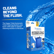 Happy Toilet Cleaner Automatic Toilet Cleaning System, Regular Overflow Tube Fit, 1 Pack