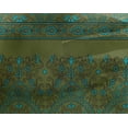 thumbnail image 4 of oneOone Georgette Viscose Fabric Leaves & Floral Block Printed Fabric 1 Yard 42 Inch Wide, 4 of 4