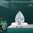 thumbnail image 3 of 25cm Motorized Rotating Display Stand with LED Light , 20KG Load Capacity 360 Degree Automatic Rotating Display Stand for Photography Products and Shows, 3 of 7