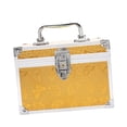 thumbnail image 3 of BELOVING Extra Large Makeup Carrying Case Compartment Multifunction Security Pedicure Tool Box for Women Nail Tech Artist Electricians Gold, 3 of 9