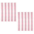 thumbnail image 3 of Binding Coils, 1/2in Binding Spines Good  Gloss Plastic Strip Manual Bound  For Loose Leaf Pink, 3 of 8