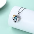 thumbnail image 5 of Keepsake Crystal Heart with Hummingbird Pendent for Ashes and Chain Memorial Cremation Jewelry for Ashes of Loved One Urn Necklace Lockets for Human Ashes Pet Ashes Holder, 5 of 5