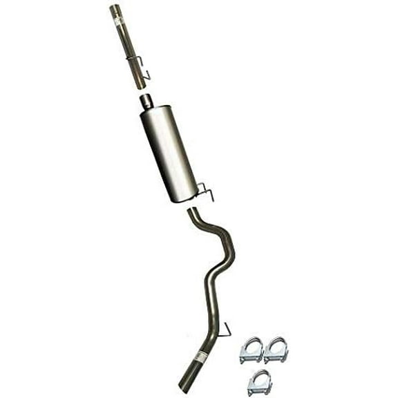 Exhaust System Kit compatible with 2006-08 Dodge Ram1500 120" wheelbase