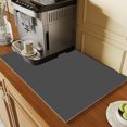 thumbnail image 4 of Dvruxg Coffee Machine Mat Absorbent Drying Mat Coffee Mat Non Slip Thick and Stylish Bar Mat for Kitchen Counter Coffee Machine Bar Restaurants, 4 of 5