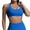 BU1, variant on Women's Workout Bras Medium Low Support - Seamless Open Back Padded Yoga Crop Top for Gym Training, XS-XL