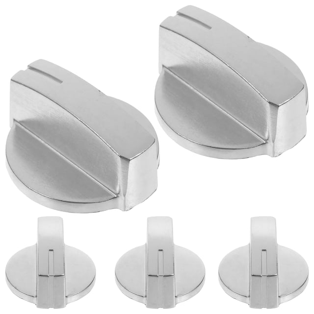 5 UNIDS Botillas de estufa de gas de acero inoxidable Cocina de gas universal Interruptores de control