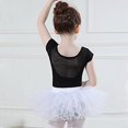 thumbnail image 2 of ZZwxWA Ballet Leotards for Girls, Dance Dress Short Sleeve Dance Leotards for Toddlers/Little Girls Sale, 2 of 6