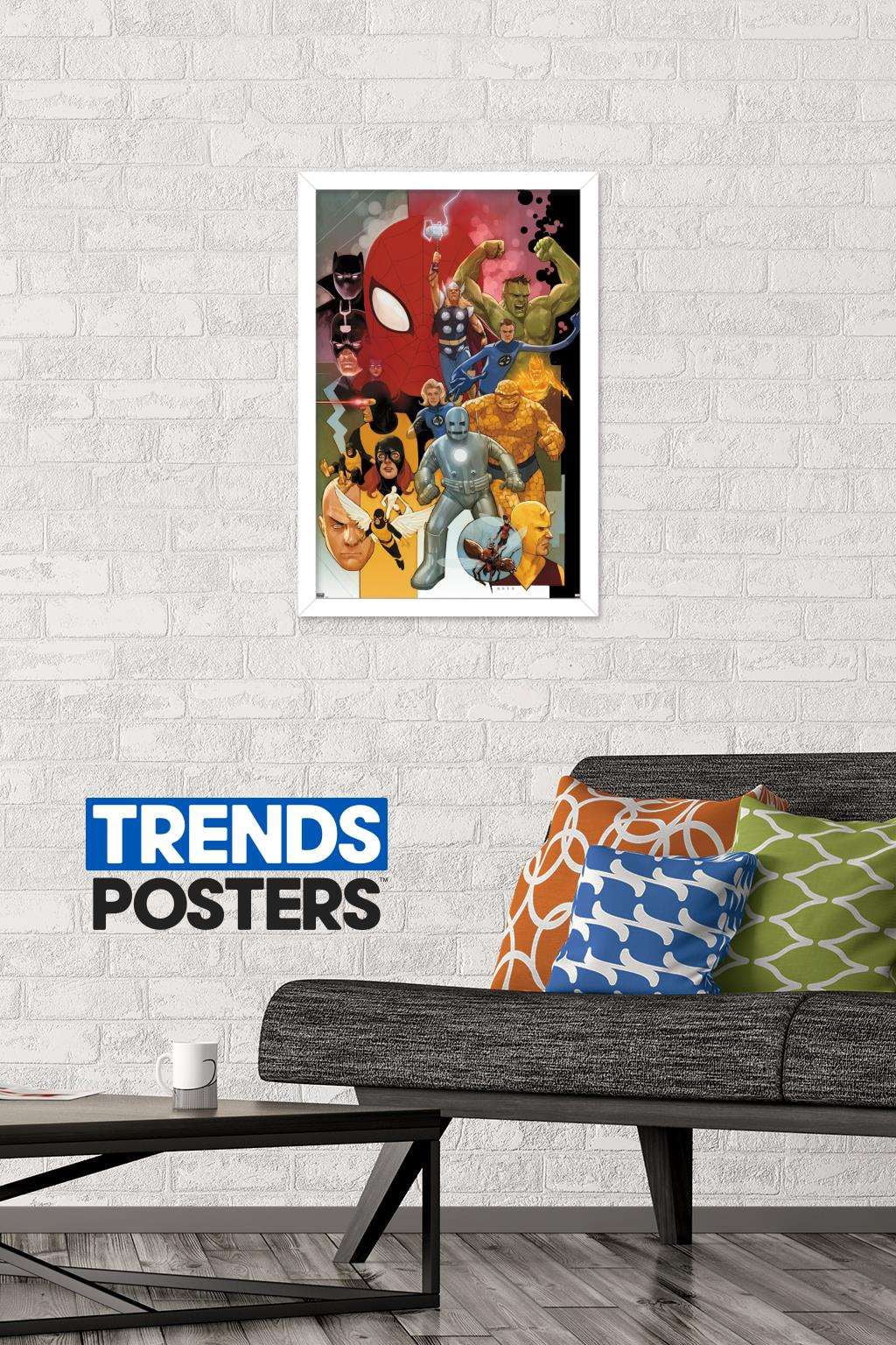 Marvel Comics - Marvel Universe - Noto Wall Poster, 14.725" x 22.375", Framed