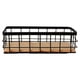 thumbnail image 1 of Kearding Cesta de almacenamiento de rejilla de malla portátil para oficina en casa, organizador de estilo moderno de diseño Simple, cestas de Almacenamiento y organización del hogar Negro, 1 of 6