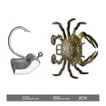 thumbnail image 2 of Moonsky Crab Lure Soft Fishing Bait, 3.15 in/0.78 OZ Bionic Floating Lure with Lead Hook for Saltwater Sea Fishing Bass Grouper, 2 of 2