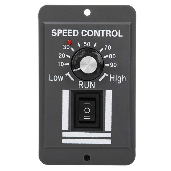 Controlador de velocidad del motor DC12V-60V/20A Controlador de velocidad del motor de CC Regulador de velocidad del motor eléctrico de avance/retroceso Adecuado para motor de cepillo de CC.